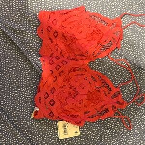 BNWT Free People Adelle Lace Bralette